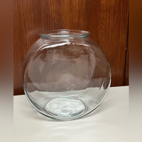 Anchor Hocking Glass big Drum bowl - Picture 1 of 11